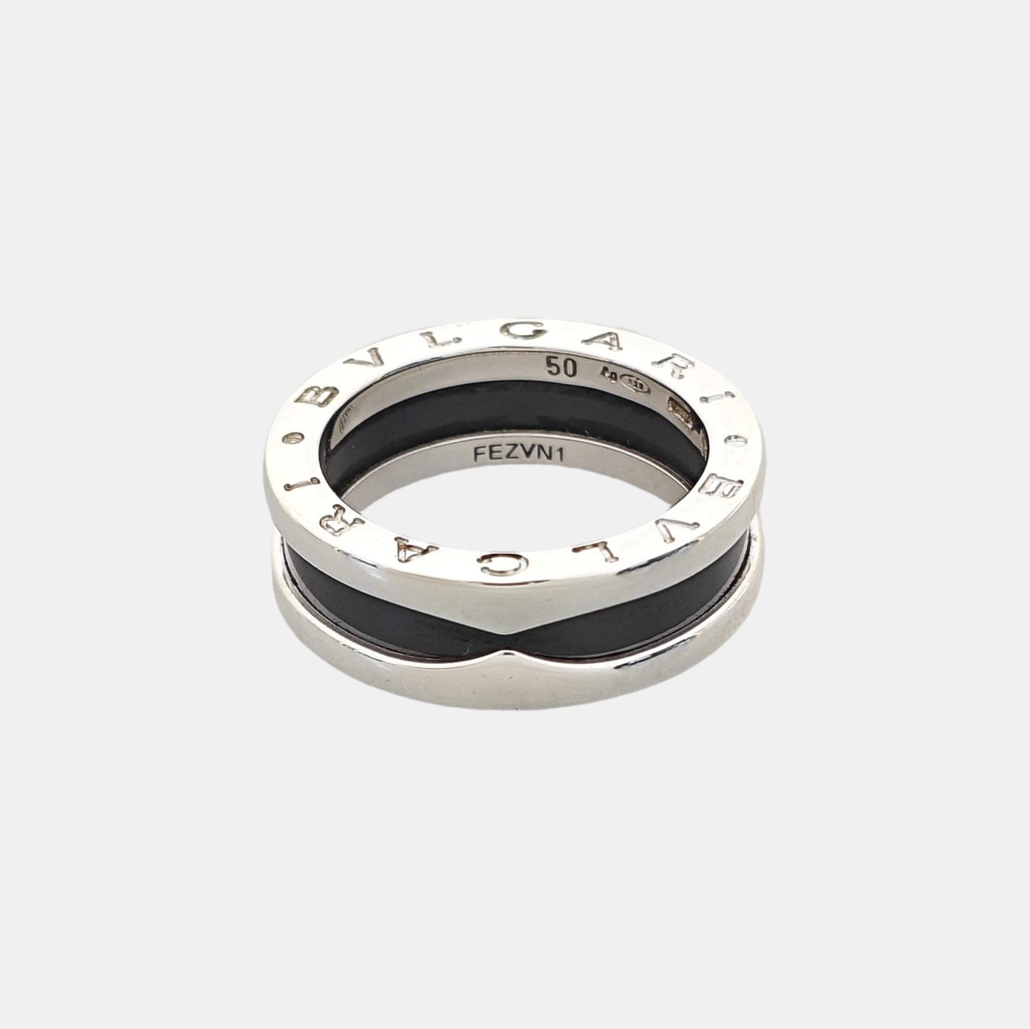 B.ZERO1 925 Sterling Silver Ring EU 50