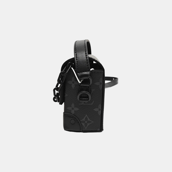 STEAMER Mini Monogram Coated Canvas Black