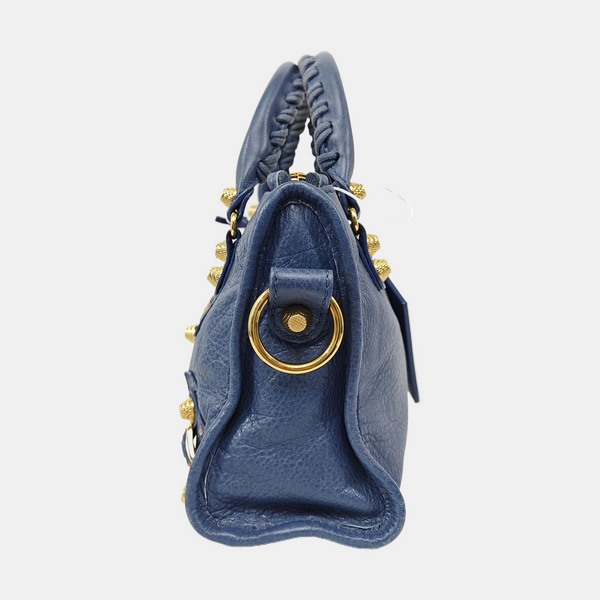 Classic City Mini Lambskin Blue