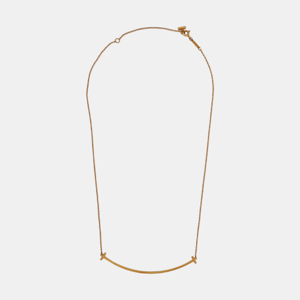 Tiffany T 18k Rose Gold Necklace