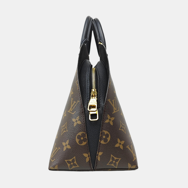 ALMA BNB MM Monogram Coated Canvas Brown