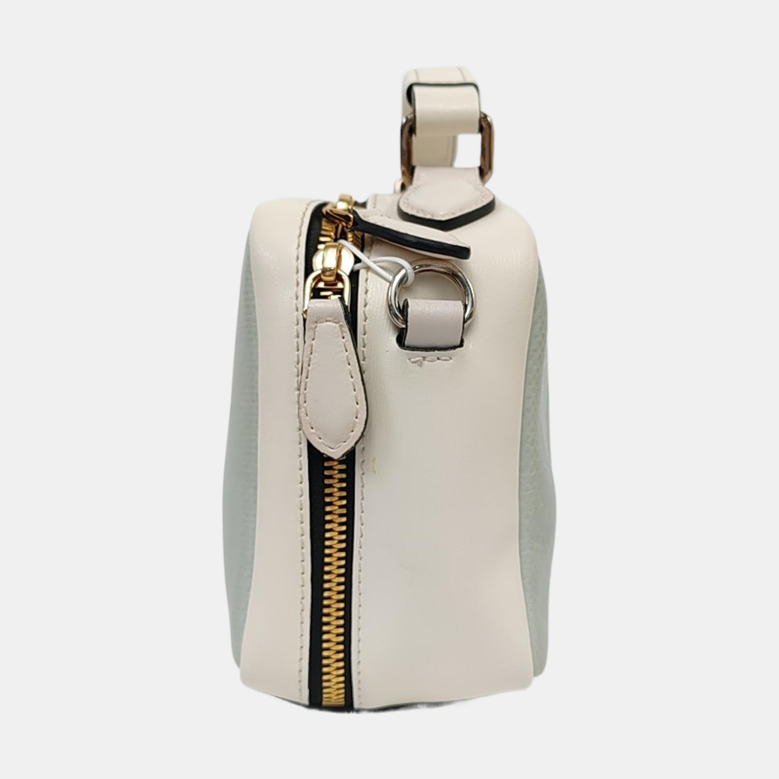 Leather Crossbody Bag Blue
