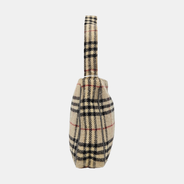Wool Tote Bag Beige