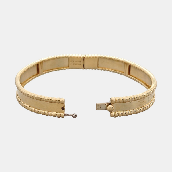Perlée Signature 18k Gold Bangle