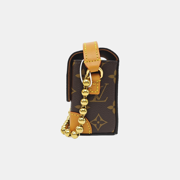 STEAMER Mini Monogram Coated Canvas Brown