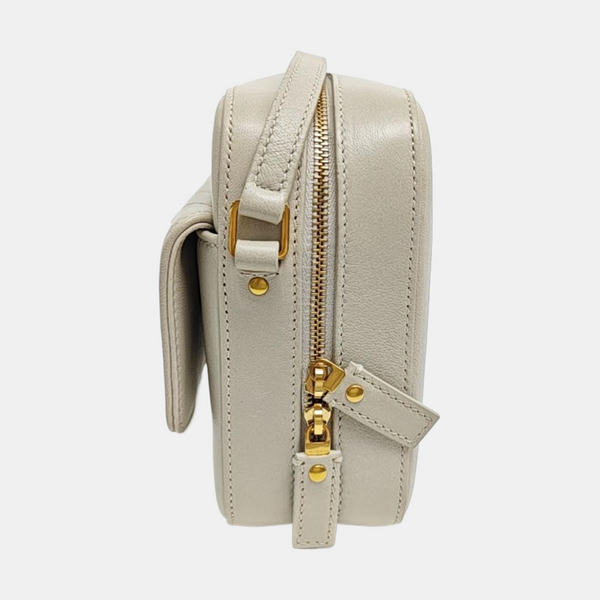 VICKY Quilted Calfskin White