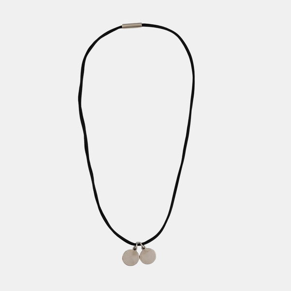 Leather Black Necklace