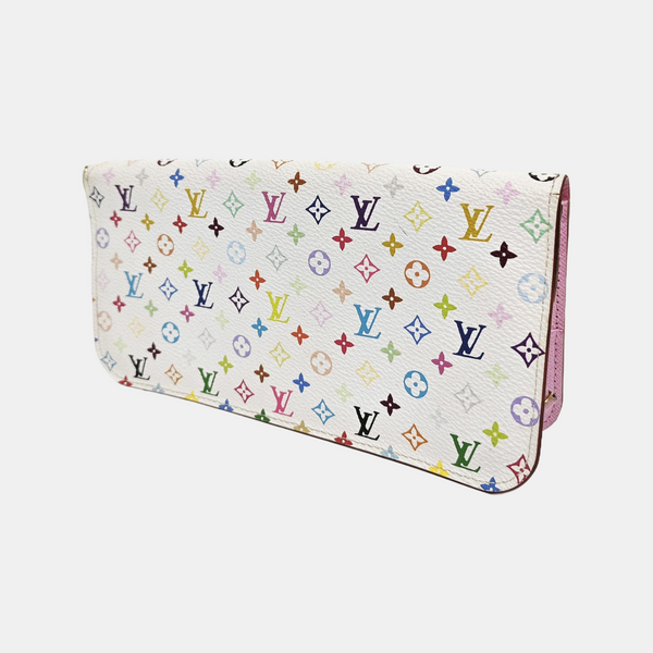 LV × TM INSOLITE Monogram Coated Canvas White Wallet
