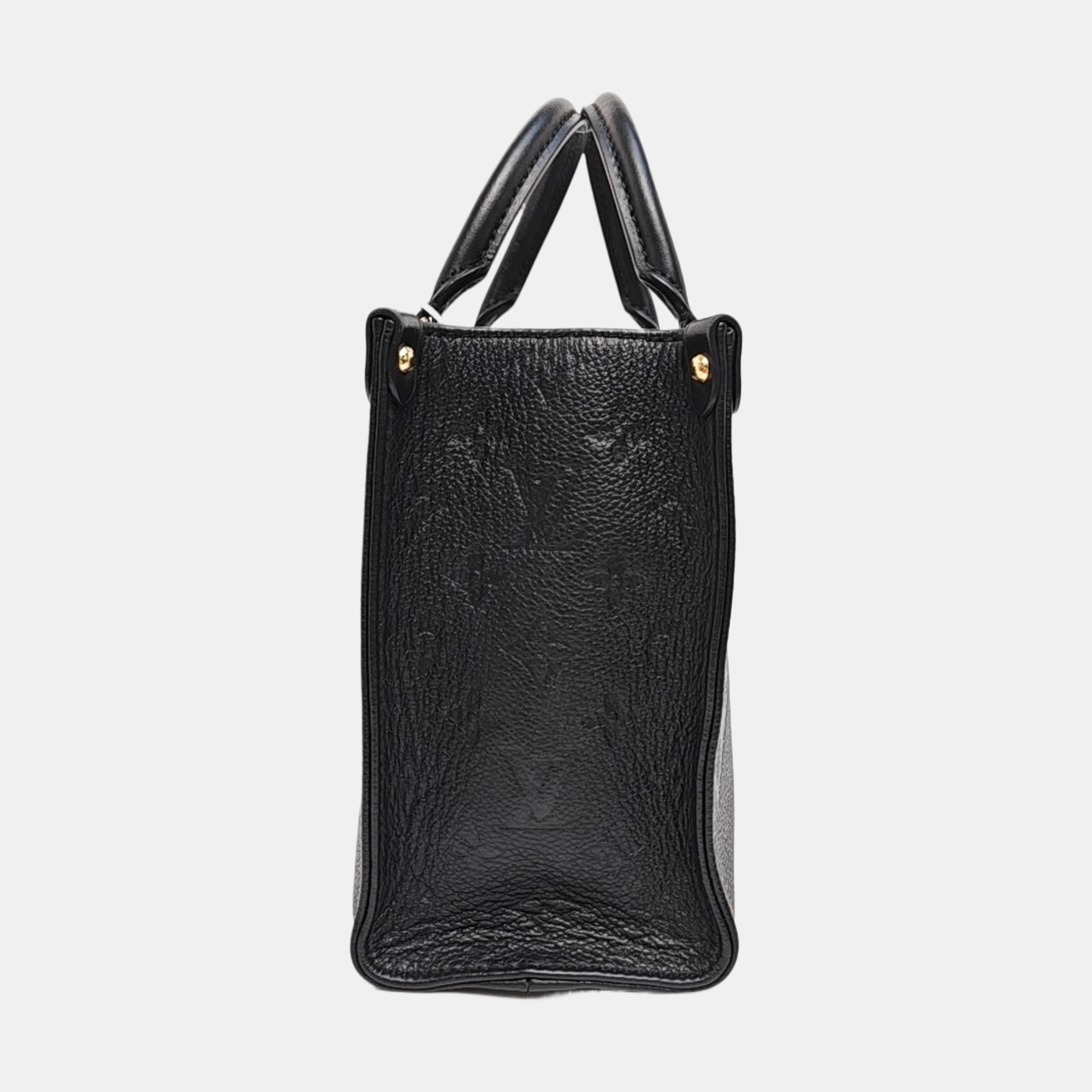 ONTHEGO PM Monogram Calfskin Black