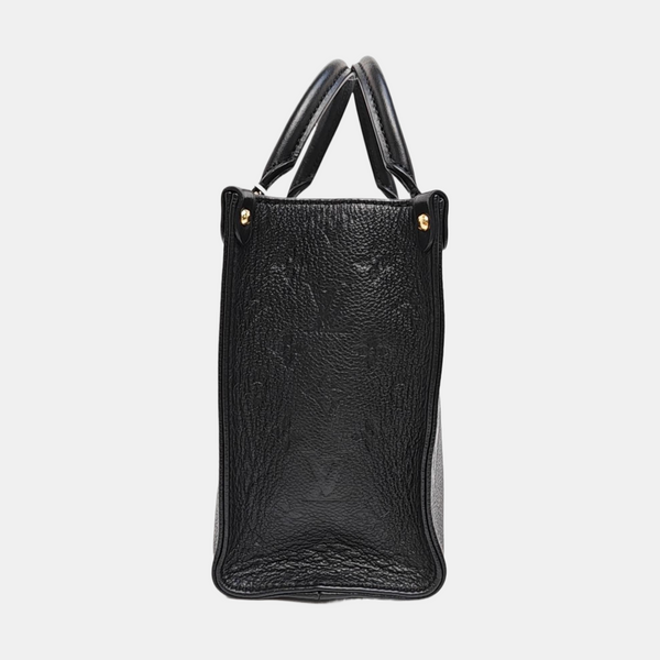 ONTHEGO PM Monogram Calfskin Black