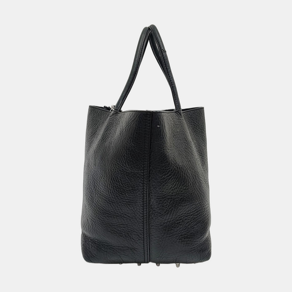 Leather Tote Bag Black