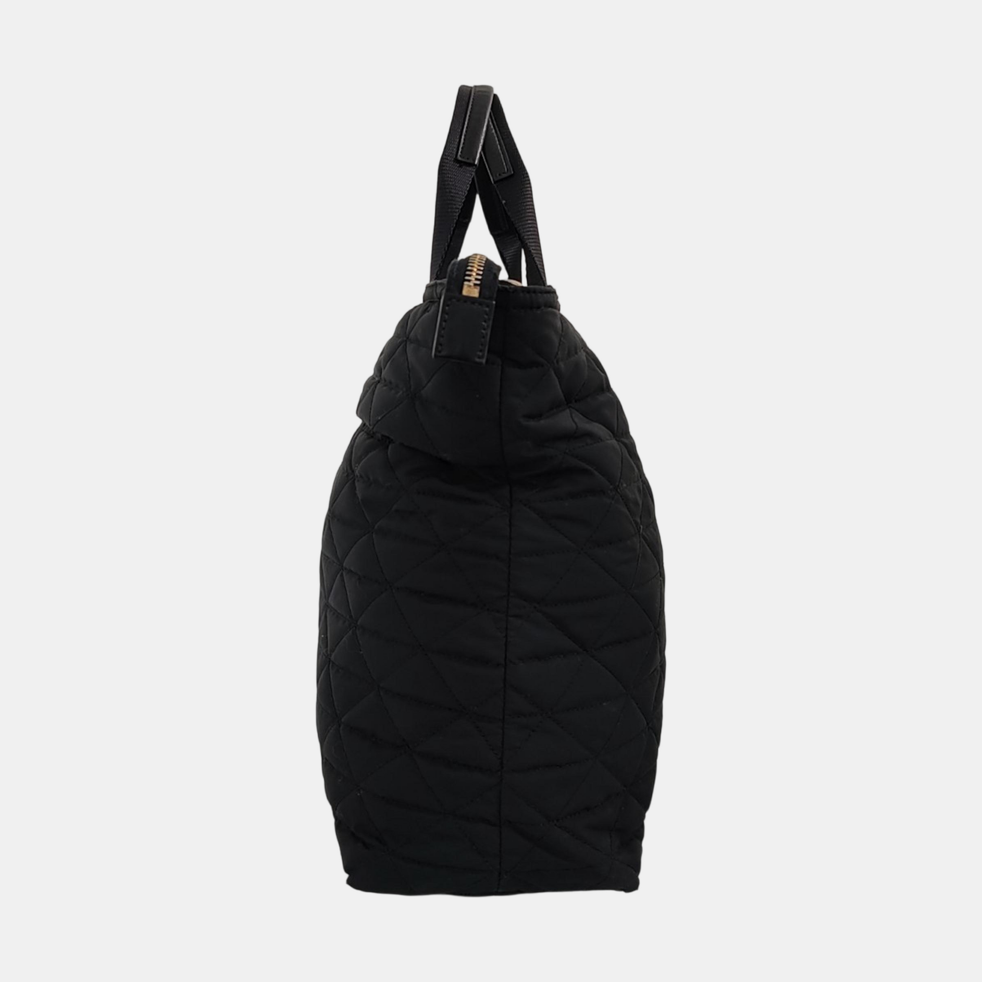 Quilted Nylon Black