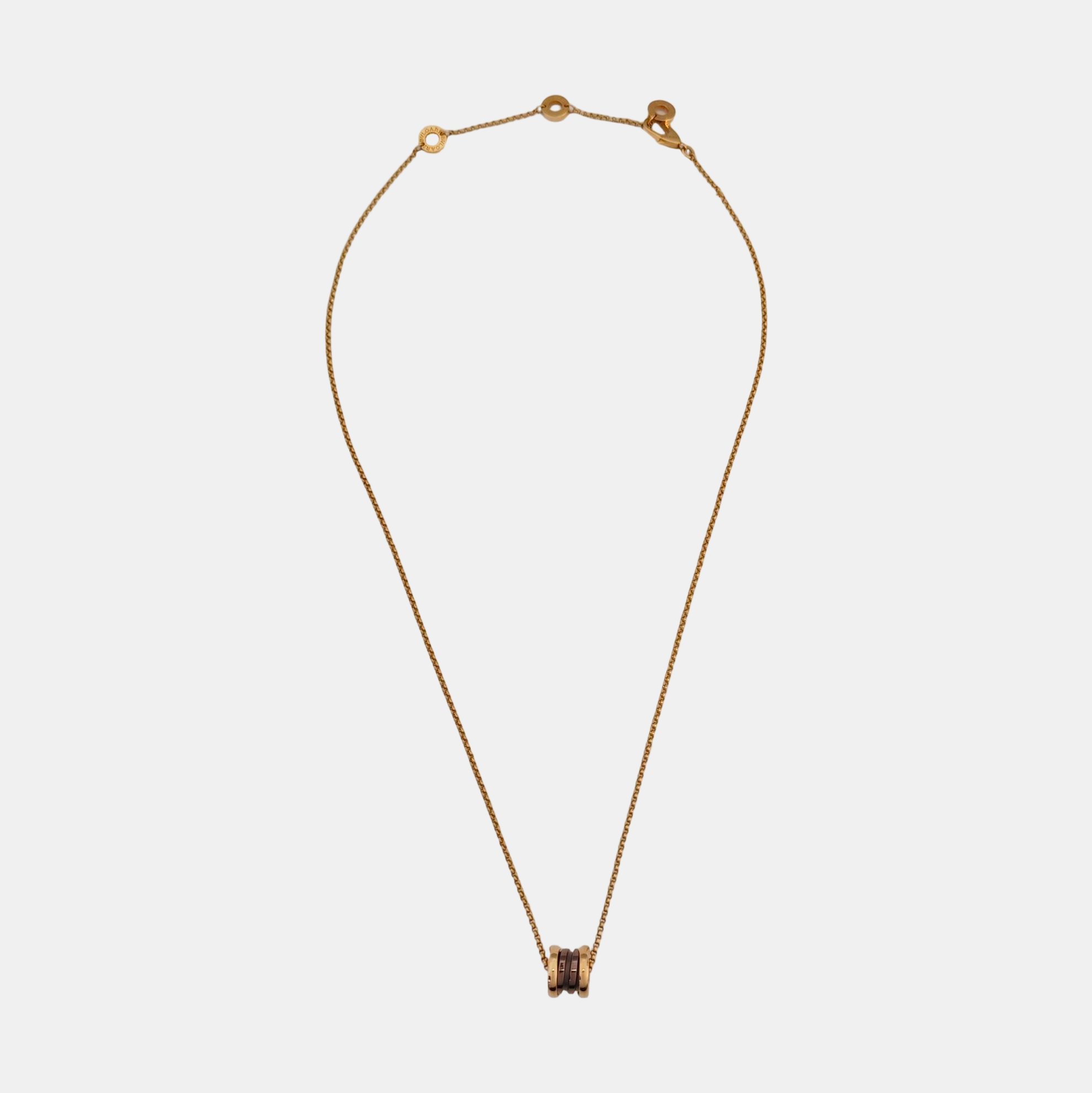 B.ZERO1 18k Rose Gold Necklace