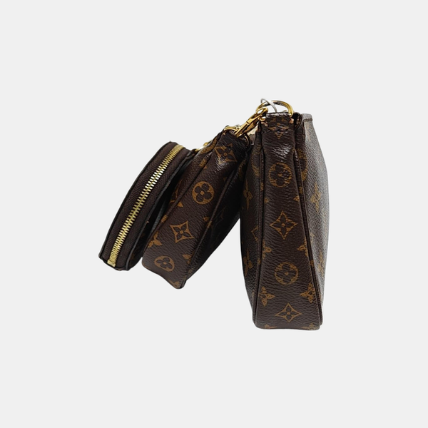 MULTI Monogram Coated Canvas Brown