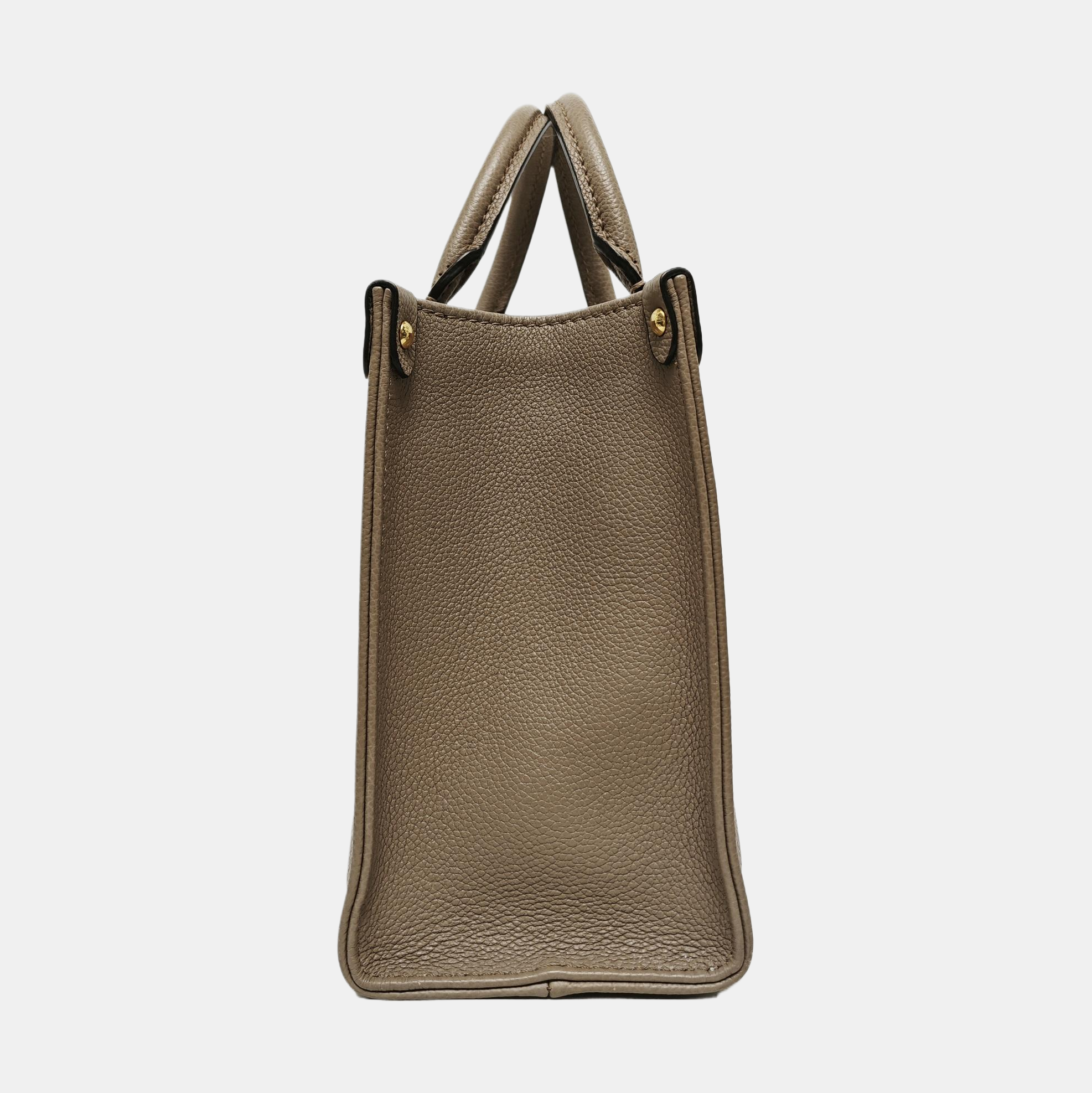 ONTHEGO PM Monogram Calfskin Gray