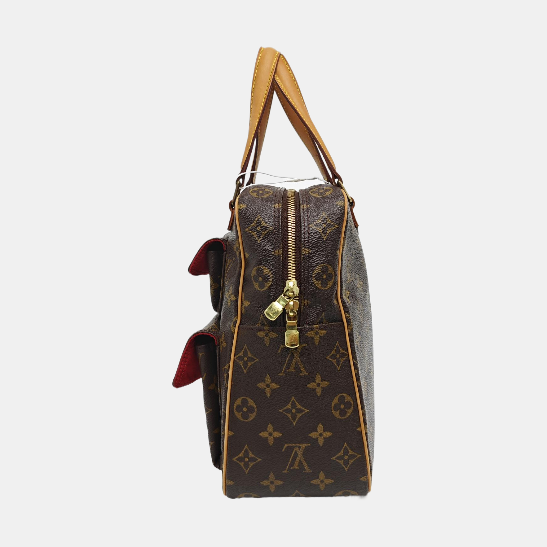 EXCENTRI-CITE Monogram Coated Canvas Brown