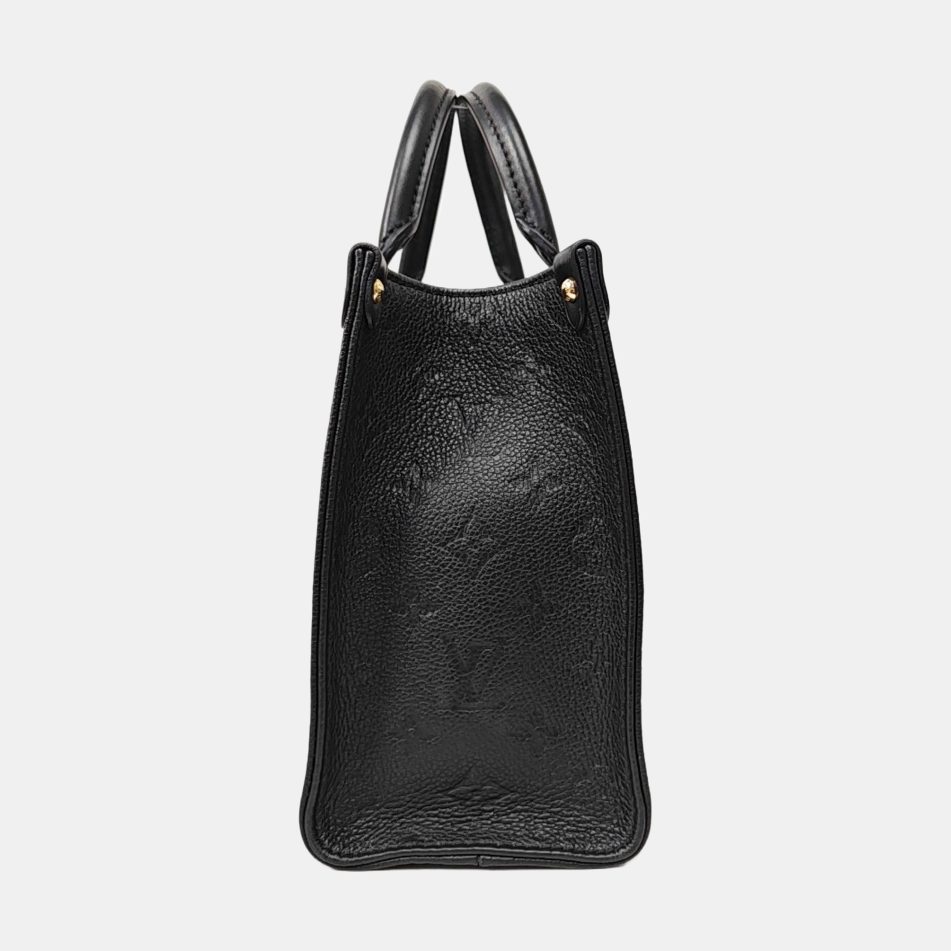 ONTHEGO PM Monogram Calfskin Black