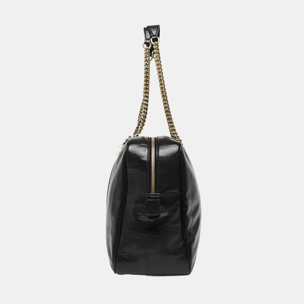Soho Large Patent Leather Black