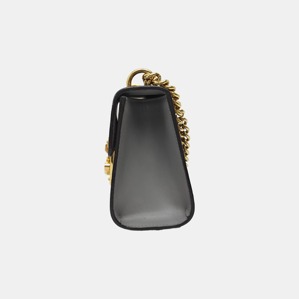Padlock Small Monogram Calfskin Gray