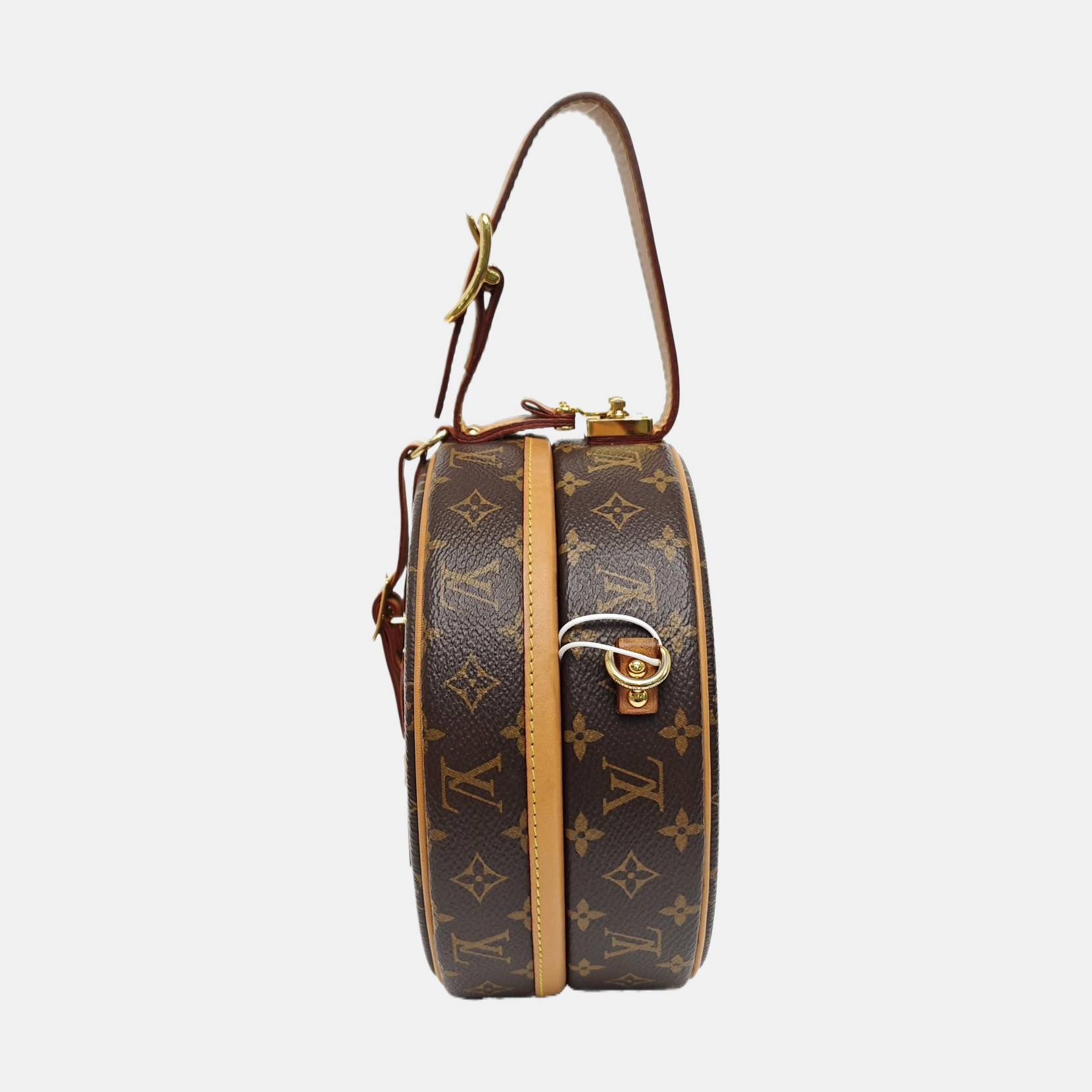 BOITE CHAPEAU PM Monogram Coated Canvas Brown