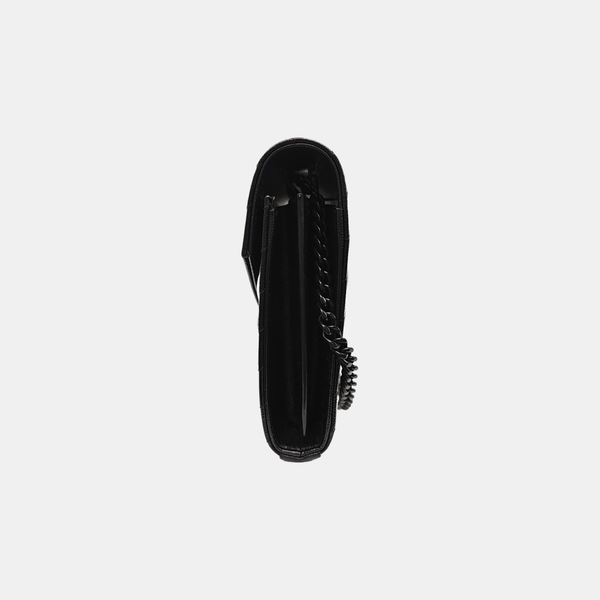 MONOGRAM Medium Chevron Calfskin Black