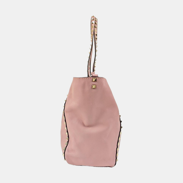 Rockstud Medium Leather Pink