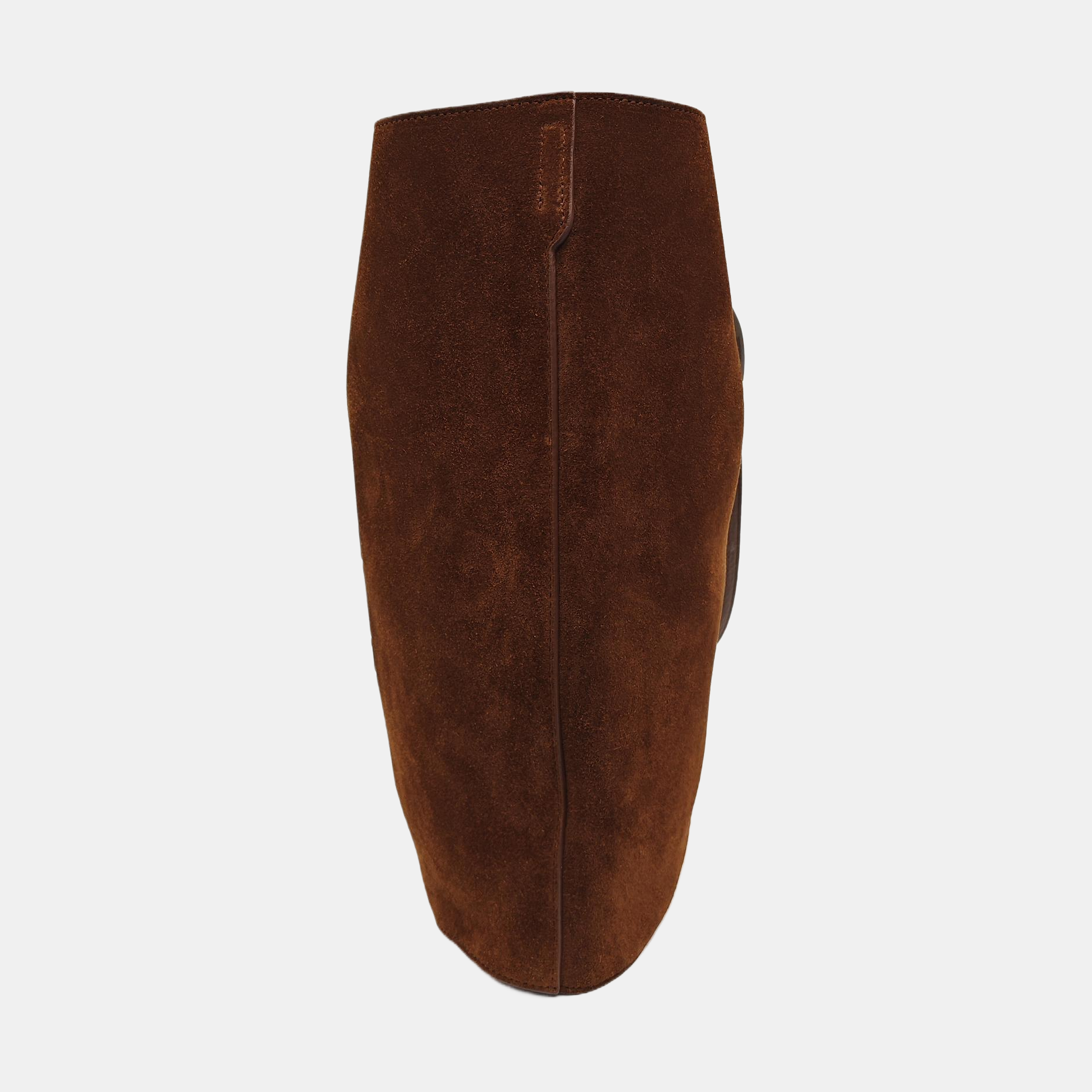 Suede Shoulder Bag Brown