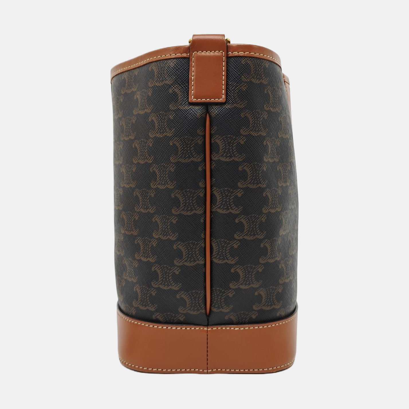 TRIOMPHE CANVAS Small Coated Canvas Brown