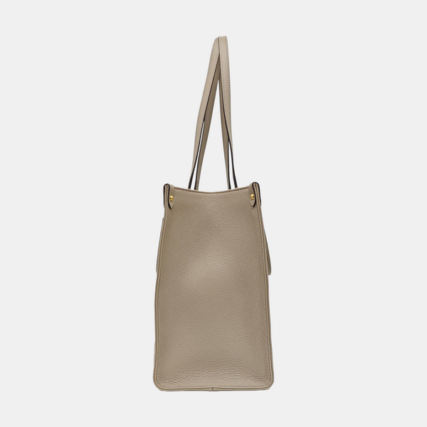 ONTHEGO MM Monogram Calfskin Gray