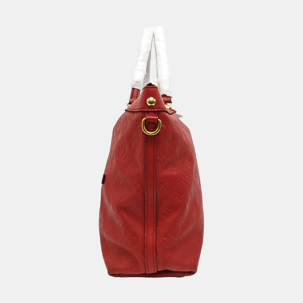 BASTILLE Monogram Calfskin Red