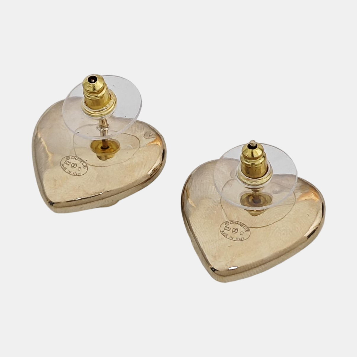 Metal Gold Stud Earrings