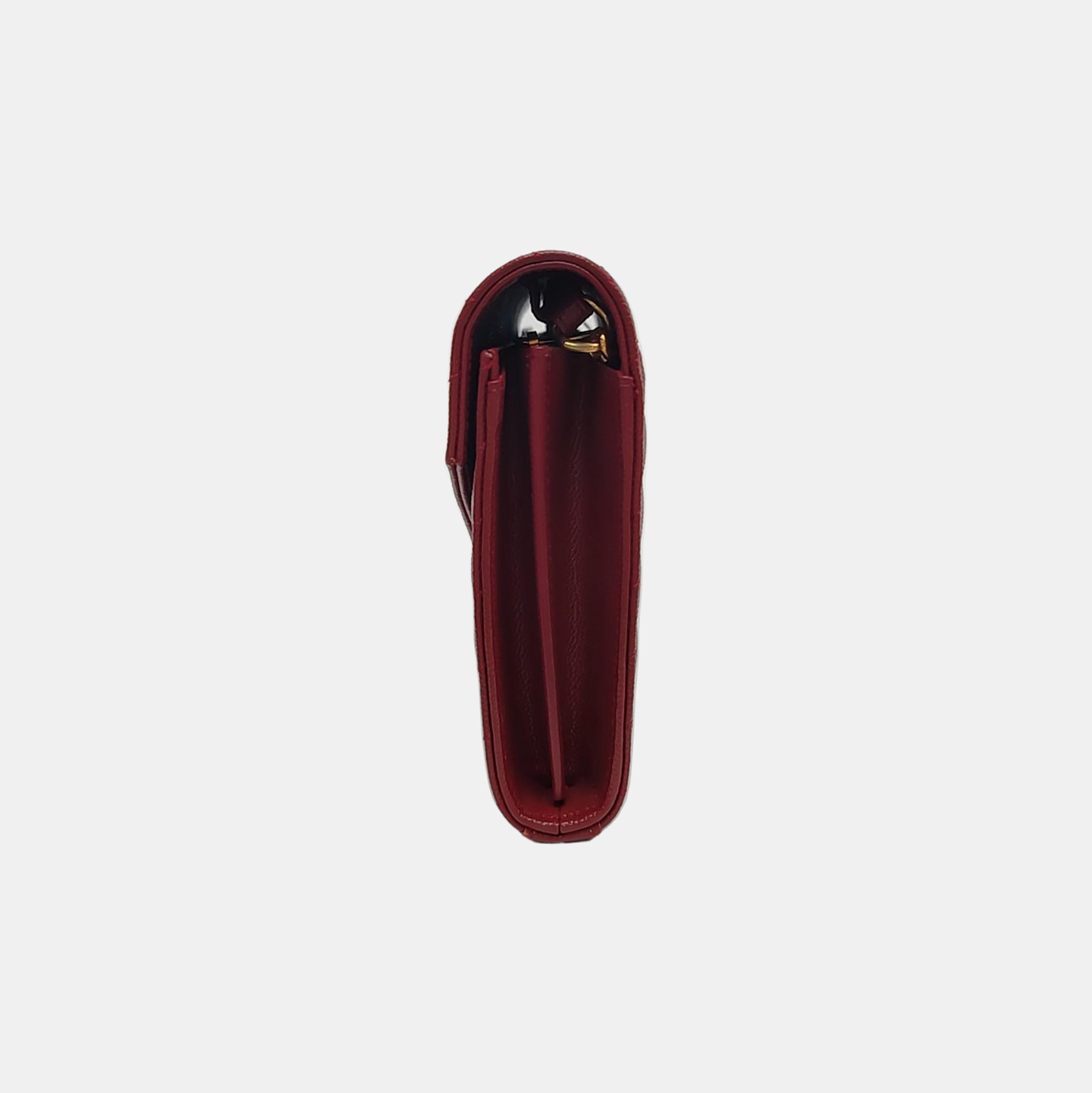 MONOGRAM Medium Chevron Calfskin Red