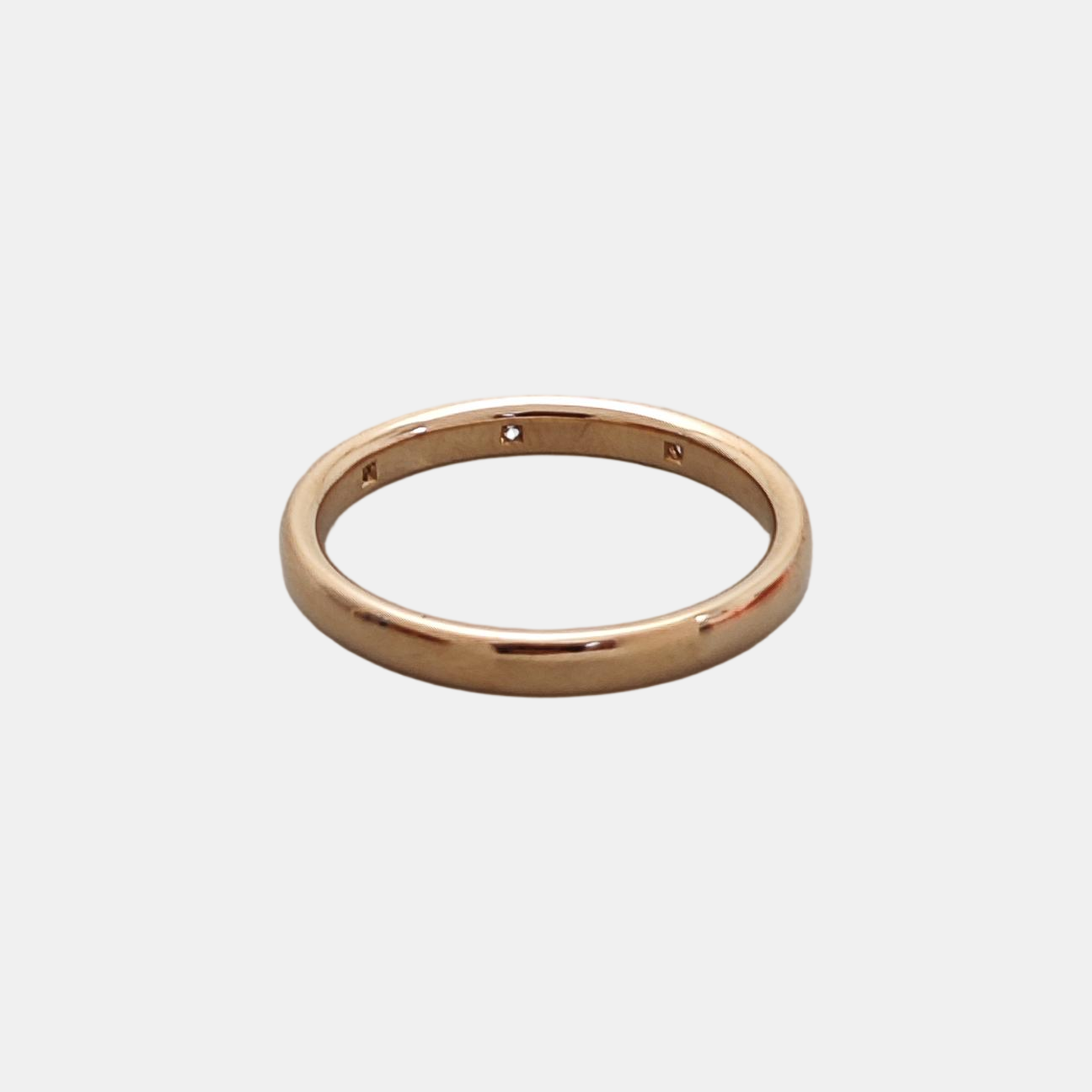 Tendrement Etoiles 18k Rose Gold Ring EU 52