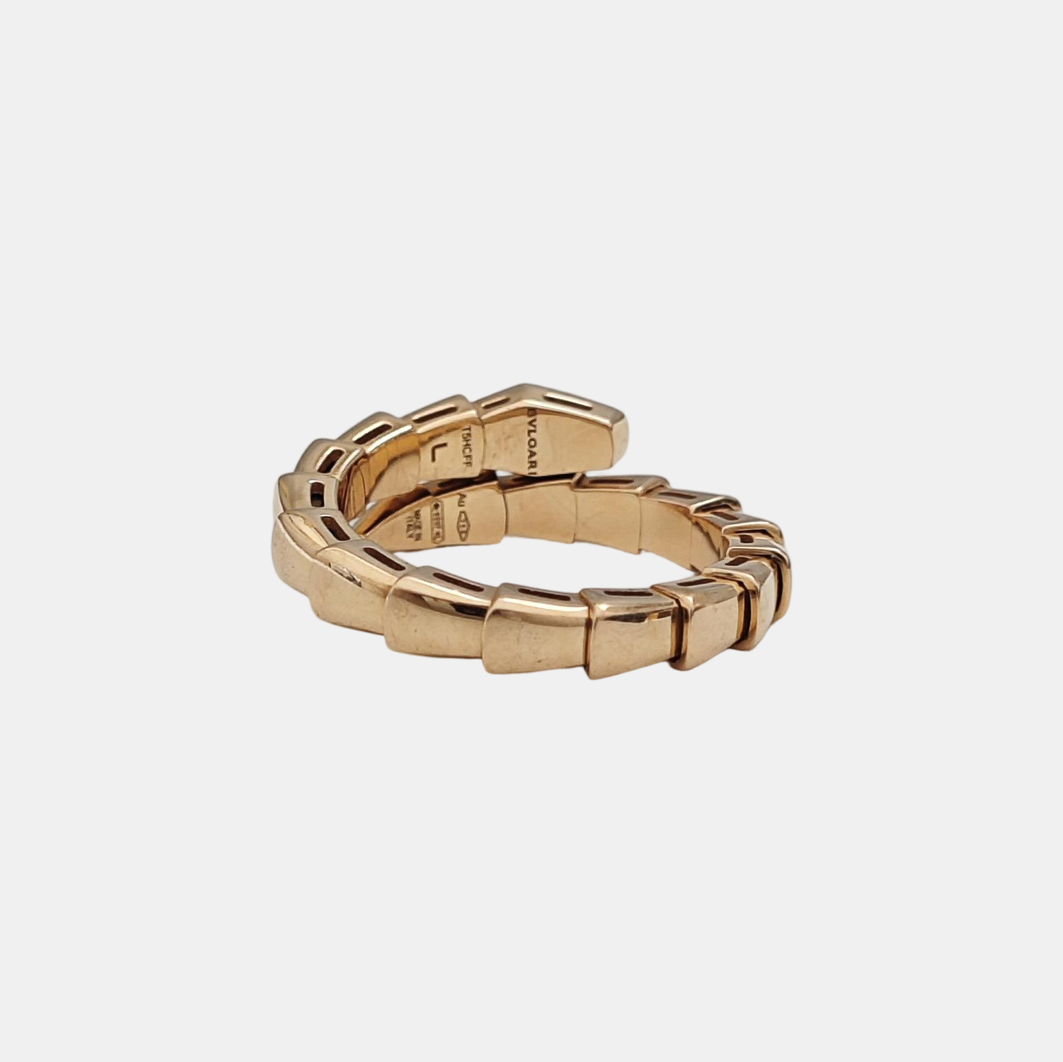 SERPENTI 18k Rose Gold Ring EU 54