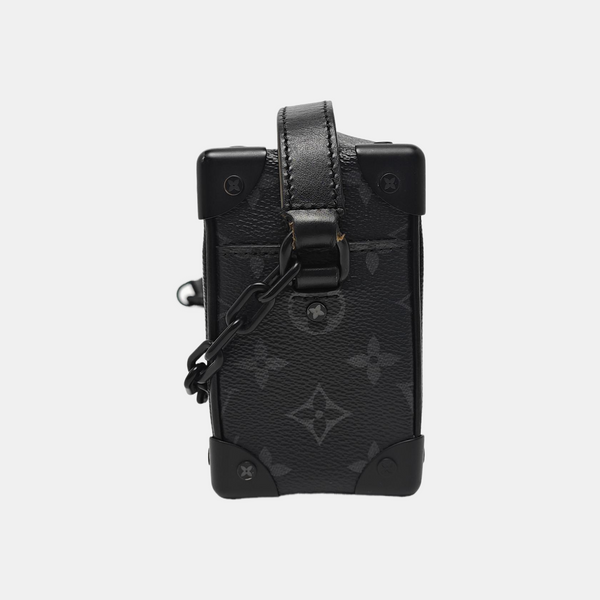 SOFT TRUNK Mini Monogram Coated Canvas Black