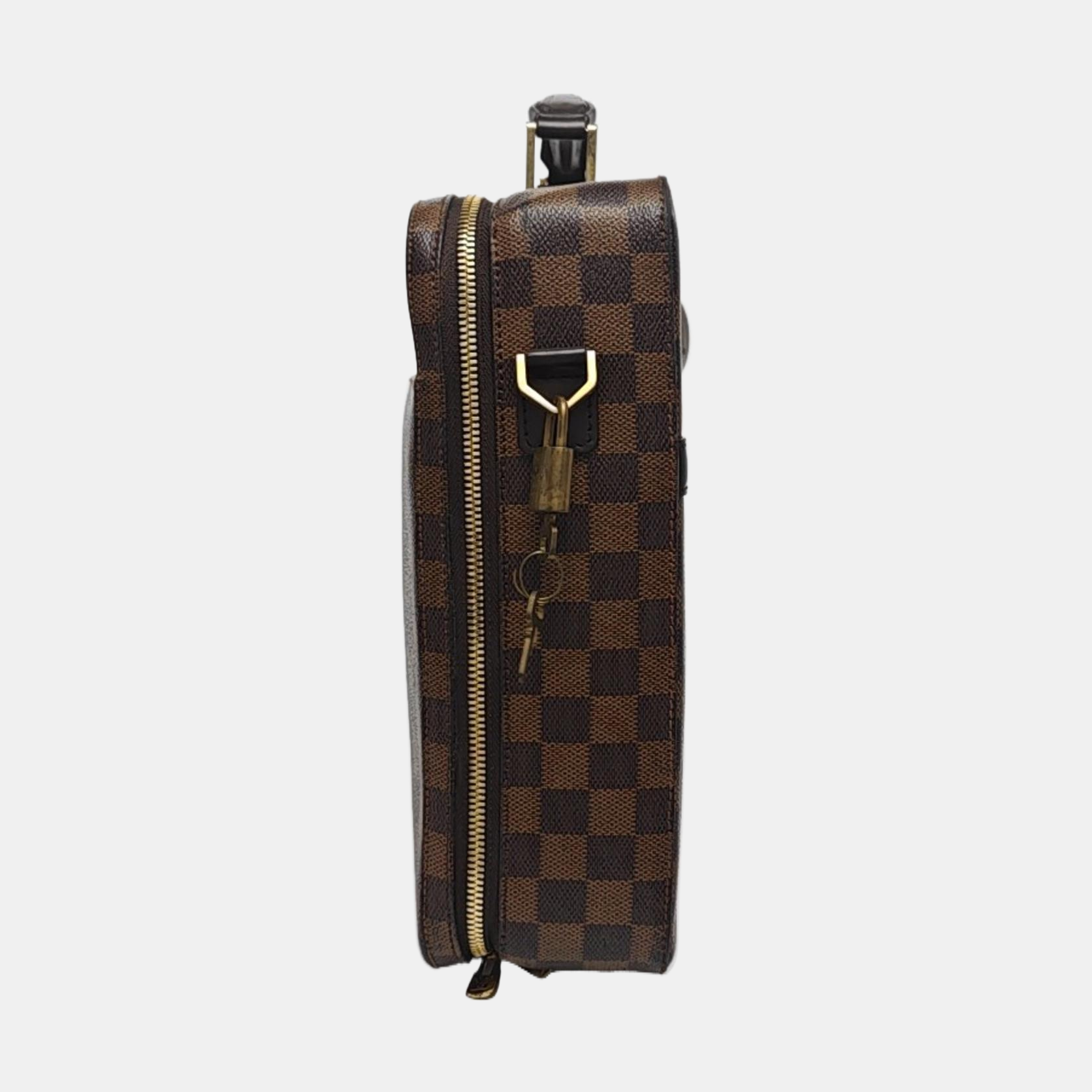 SABANA Damier Ebene Coated Canvas Brown