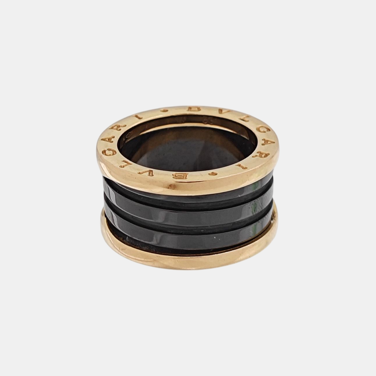 B.ZERO1 18k Rose Gold Ring EU 53