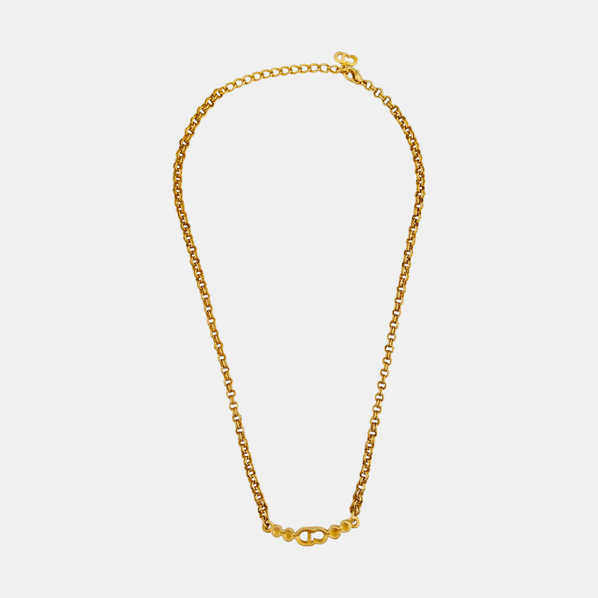 Danseuse Etoile Metal Gold Necklace