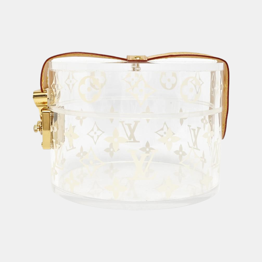 BOX SCOTT Monogram Plastic Clear