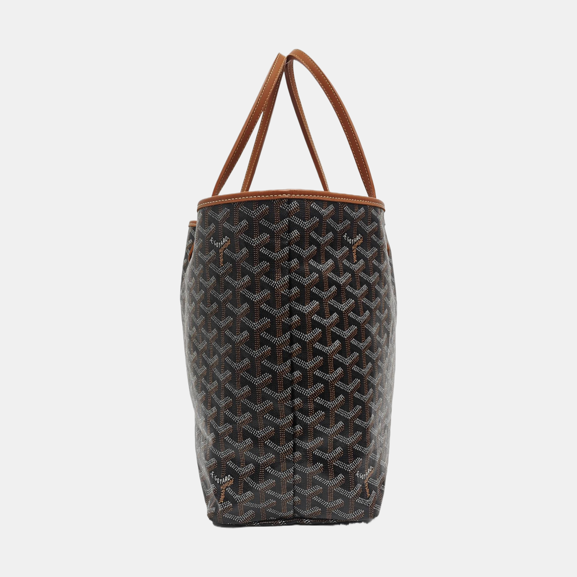 Saint Louis PM Coated Canvas Black