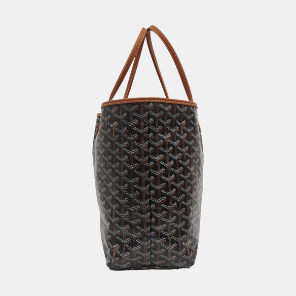 Saint Louis PM Coated Canvas Black