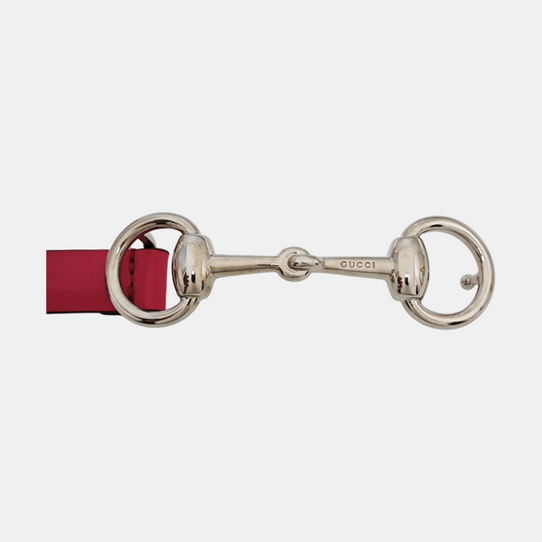 Leather Belt Red