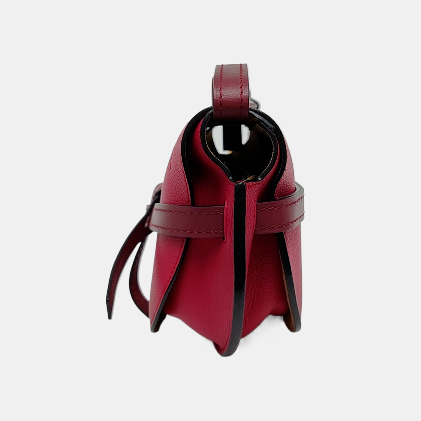 Gate Small Calfskin Red