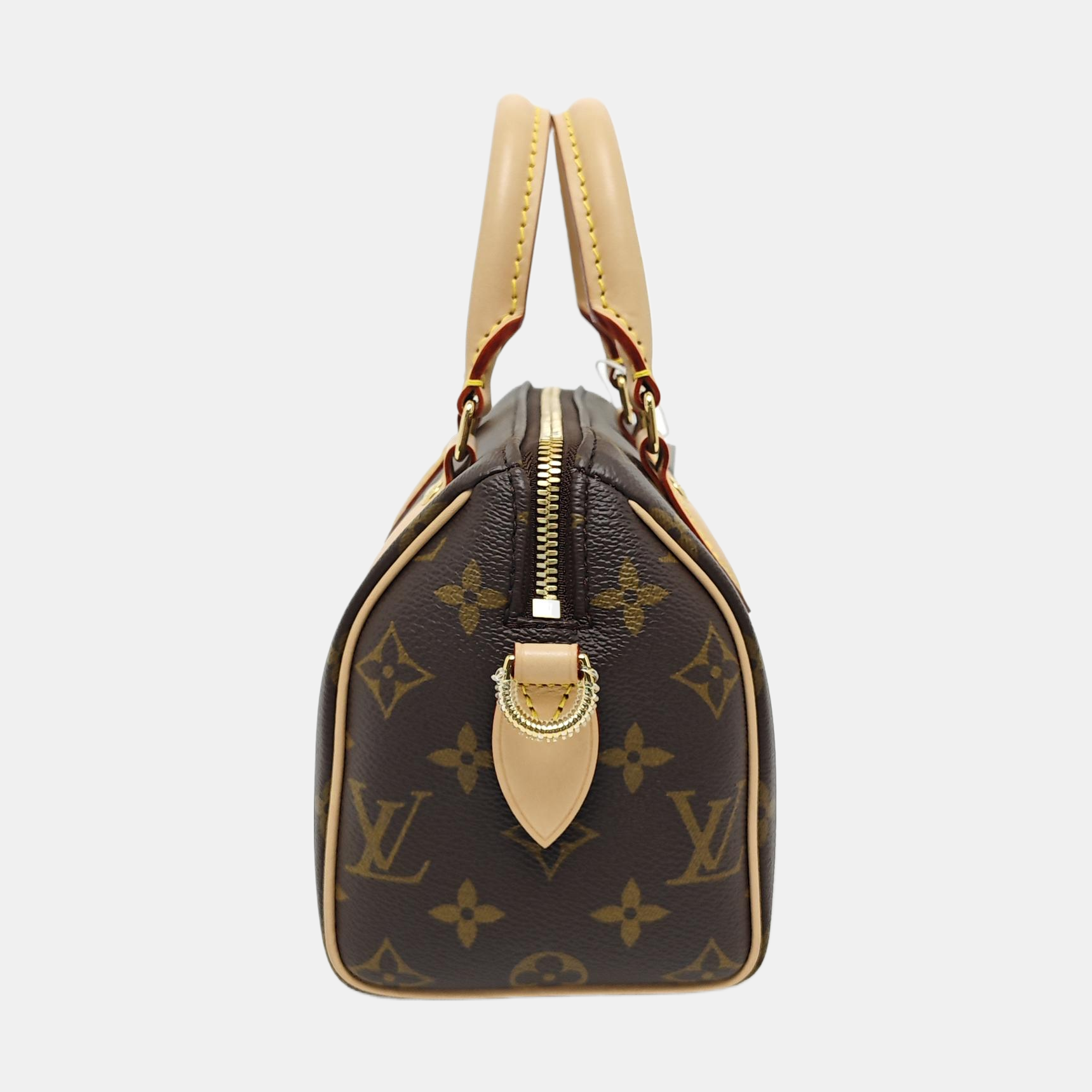 SPEEDY 20 Monogram Coated Canvas Brown