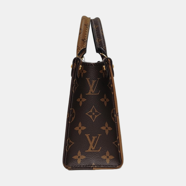 ONTHEGO BB Monogram Coated Canvas Brown