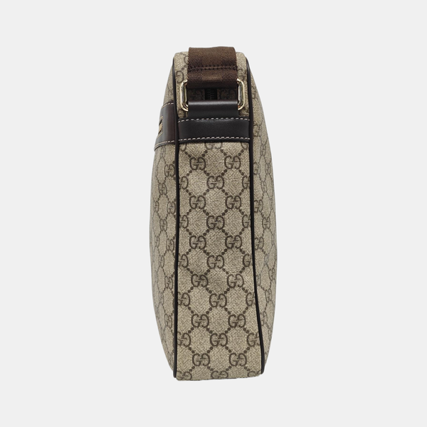 GG Supreme Monogram Coated Canvas Beige