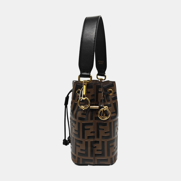 Mon Tresor Mini Monogram Calfskin Brown