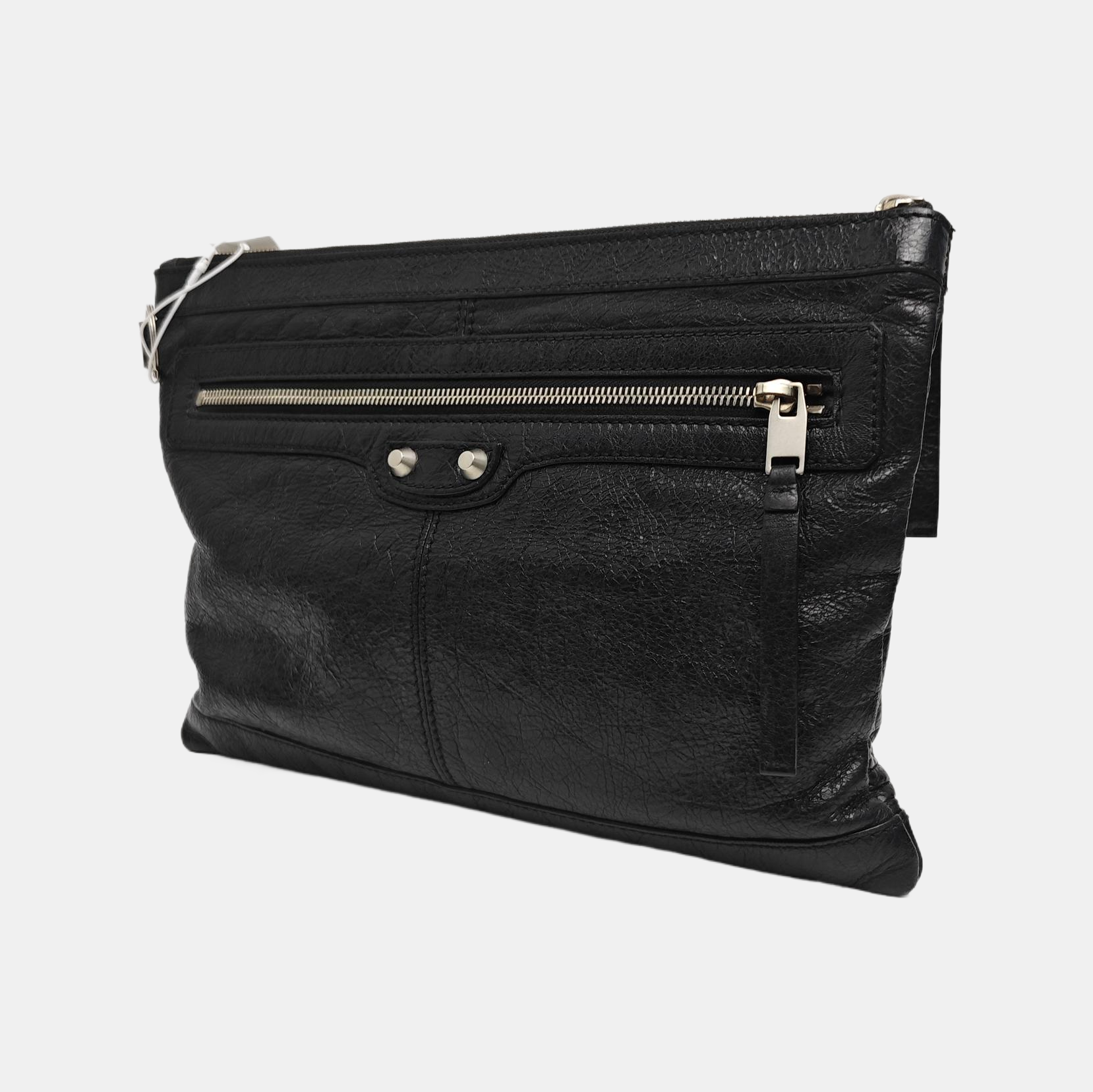 Quilted Calfskin Clutch Black