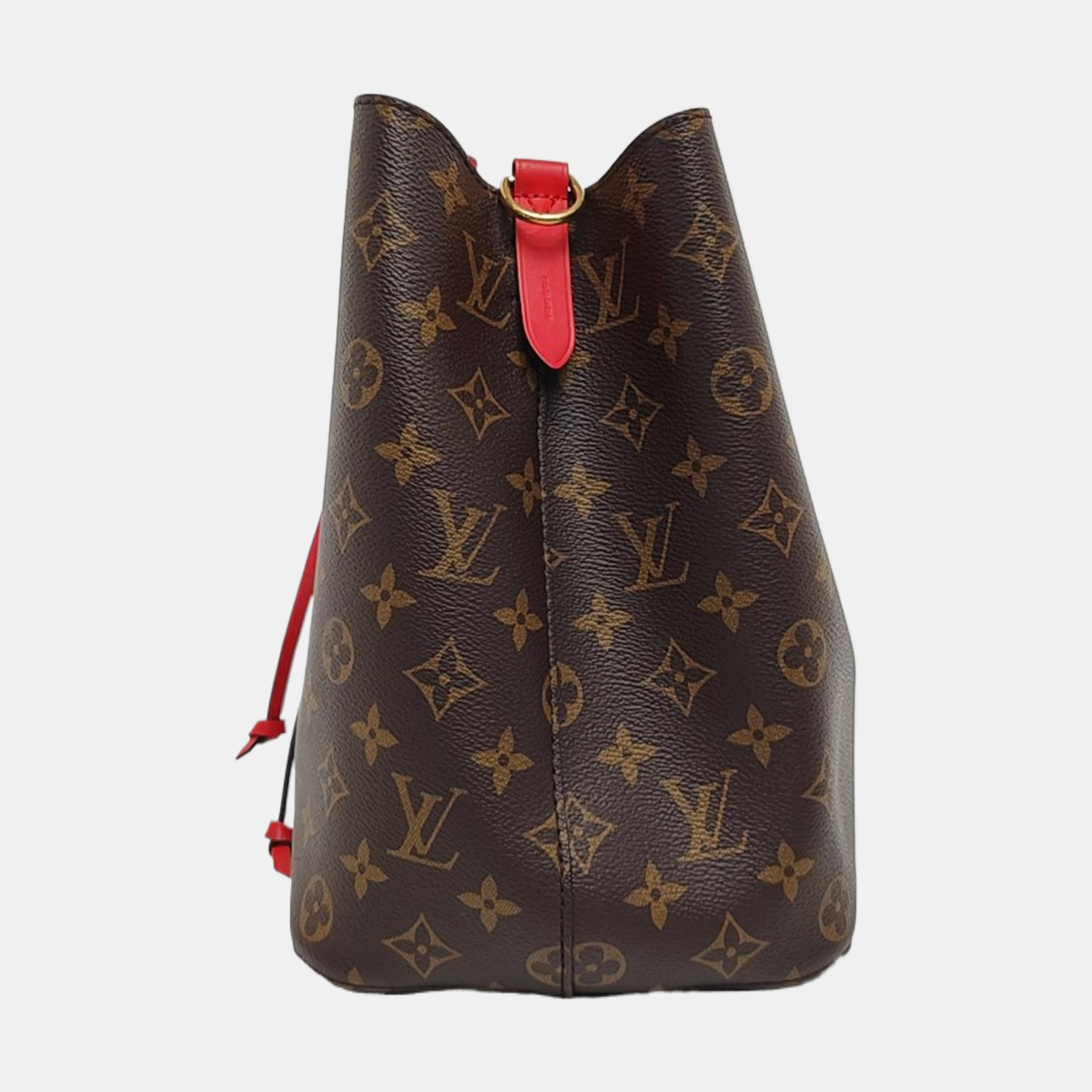 NÉONOÉ MM Monogram Coated Canvas Brown