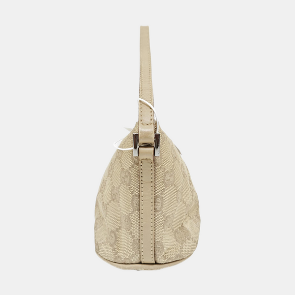 Monogram Canvas Top Handle Bag Beige